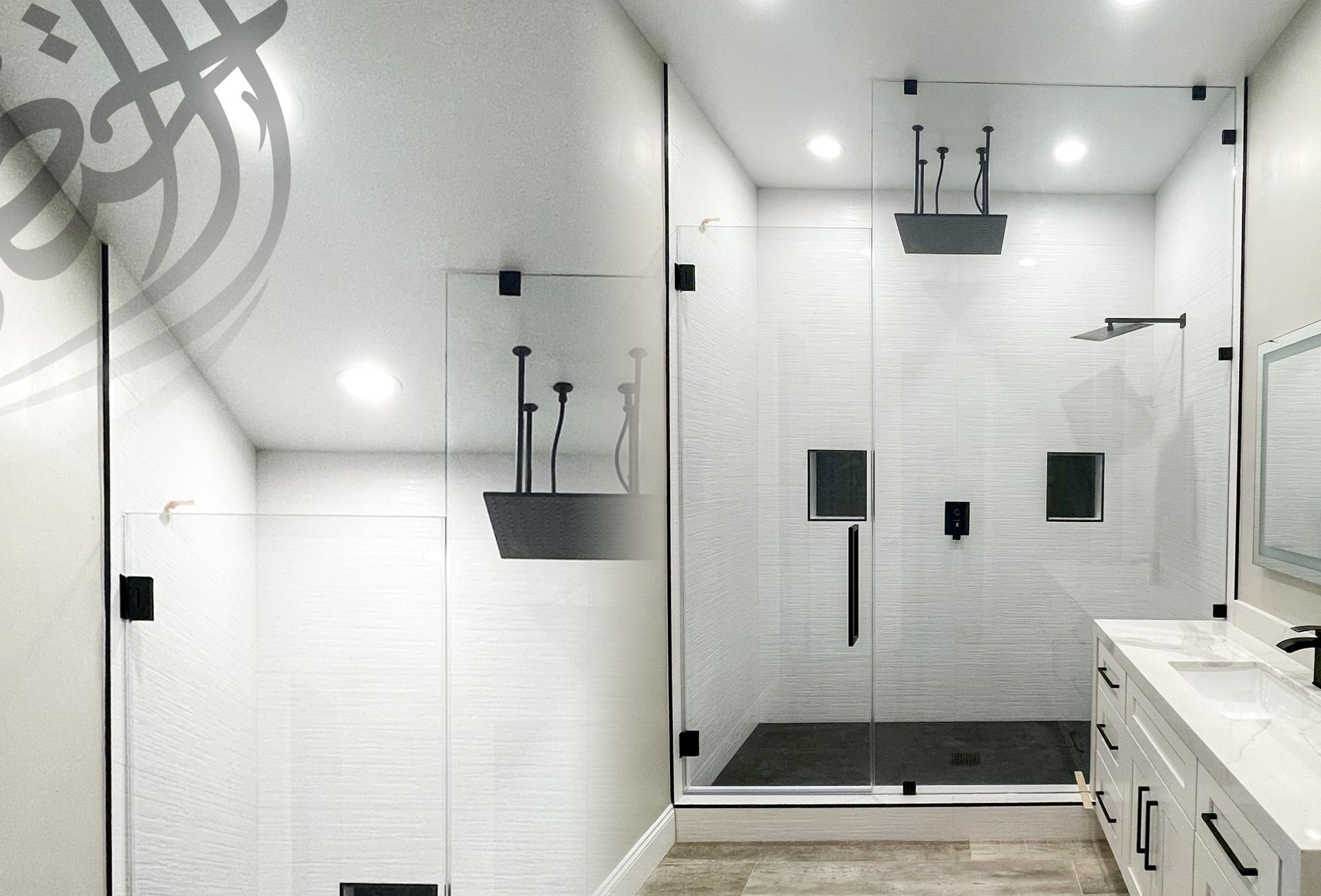 Showers Photo | Specialized Qatar Windows and Doors Systems Company