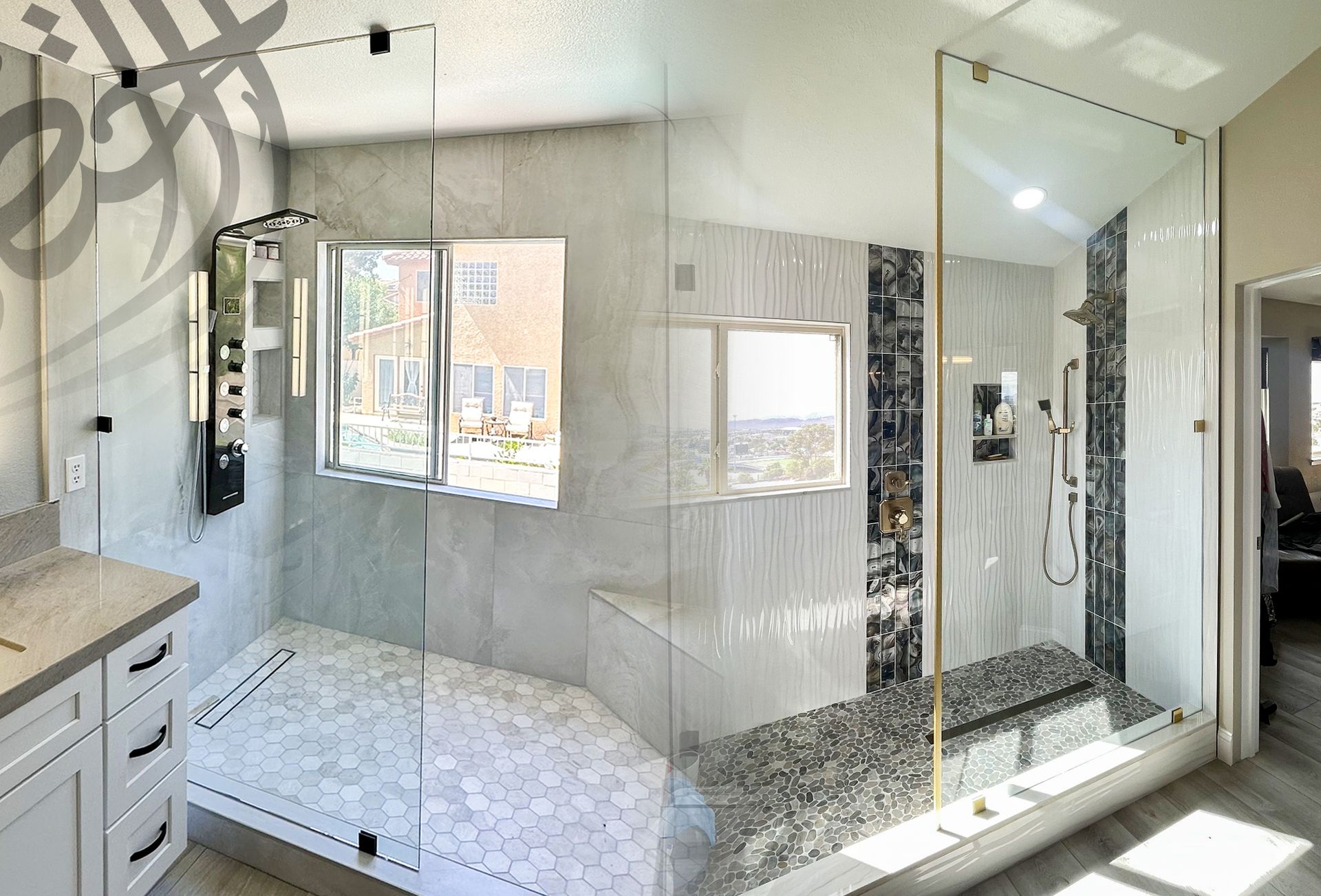 Showers Photo | Specialized Qatar Windows and Doors Systems Company