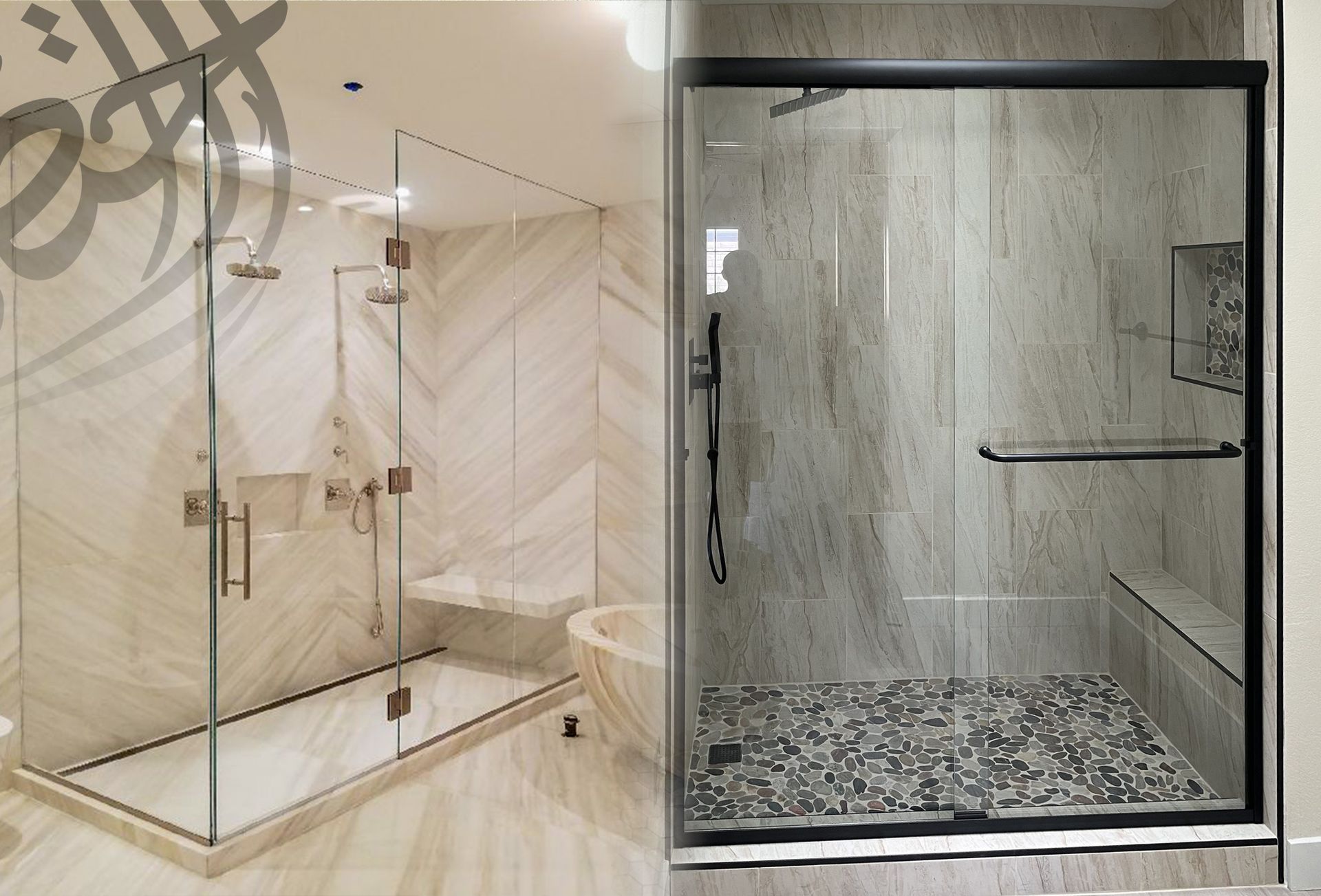 Showers Photo | Specialized Qatar Windows and Doors Systems Company