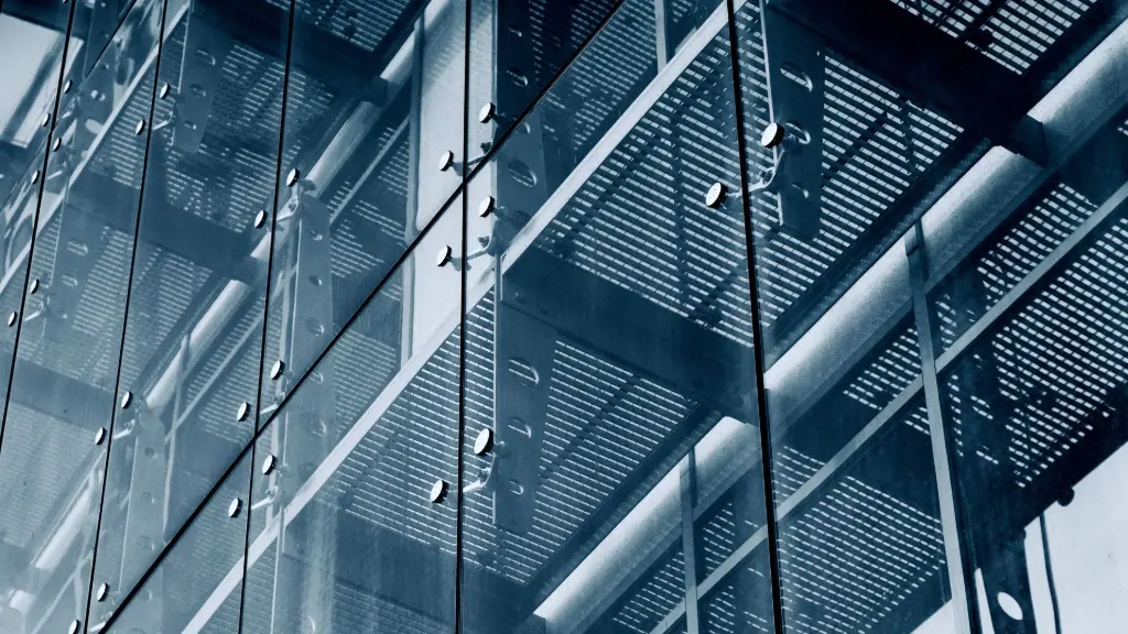 Commercial curtain wall building
